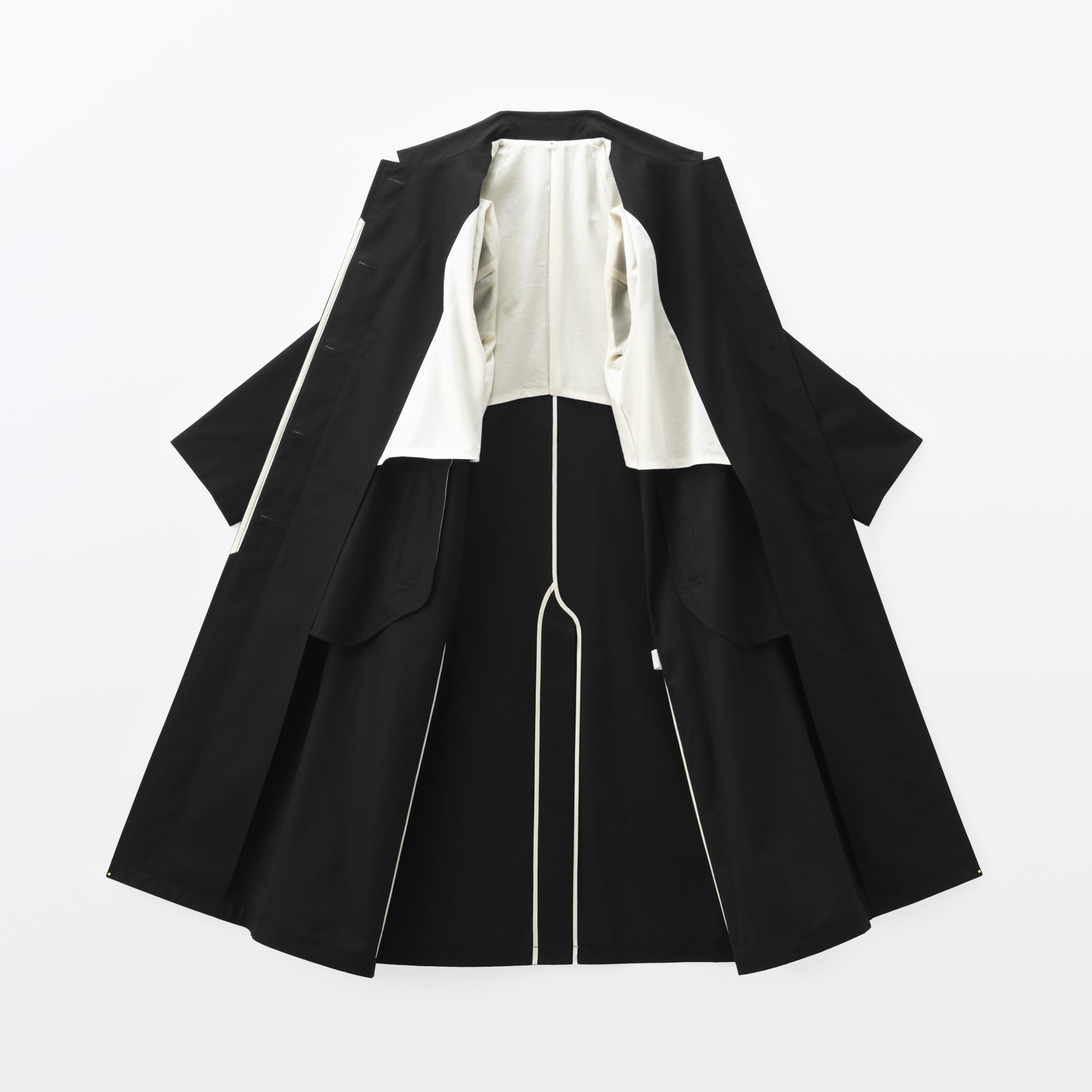 婦人　高密度コットンシングルブレストコート