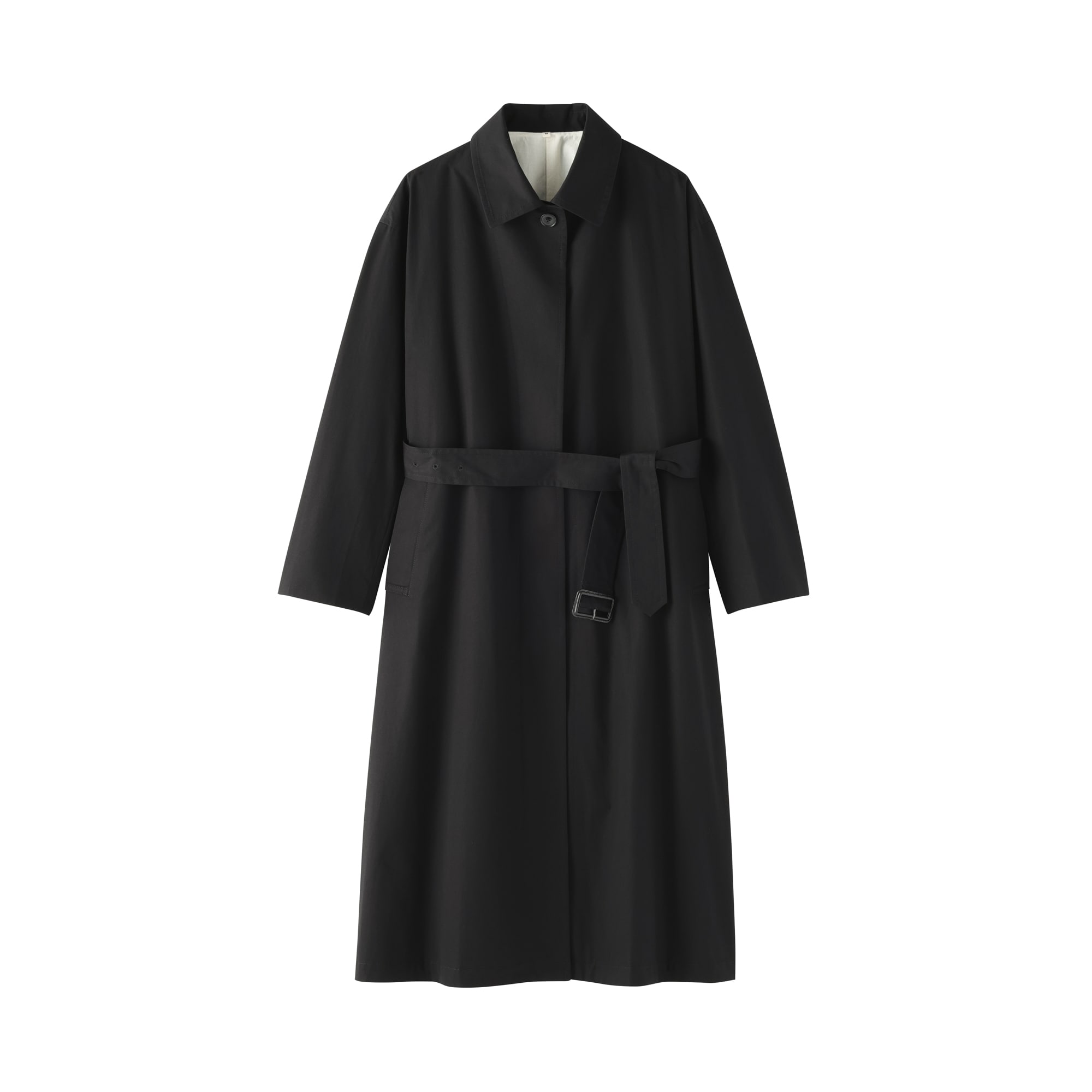 婦人　高密度コットンシングルブレストコート