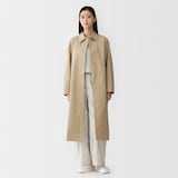 婦人　高密度コットンシングルブレストコート