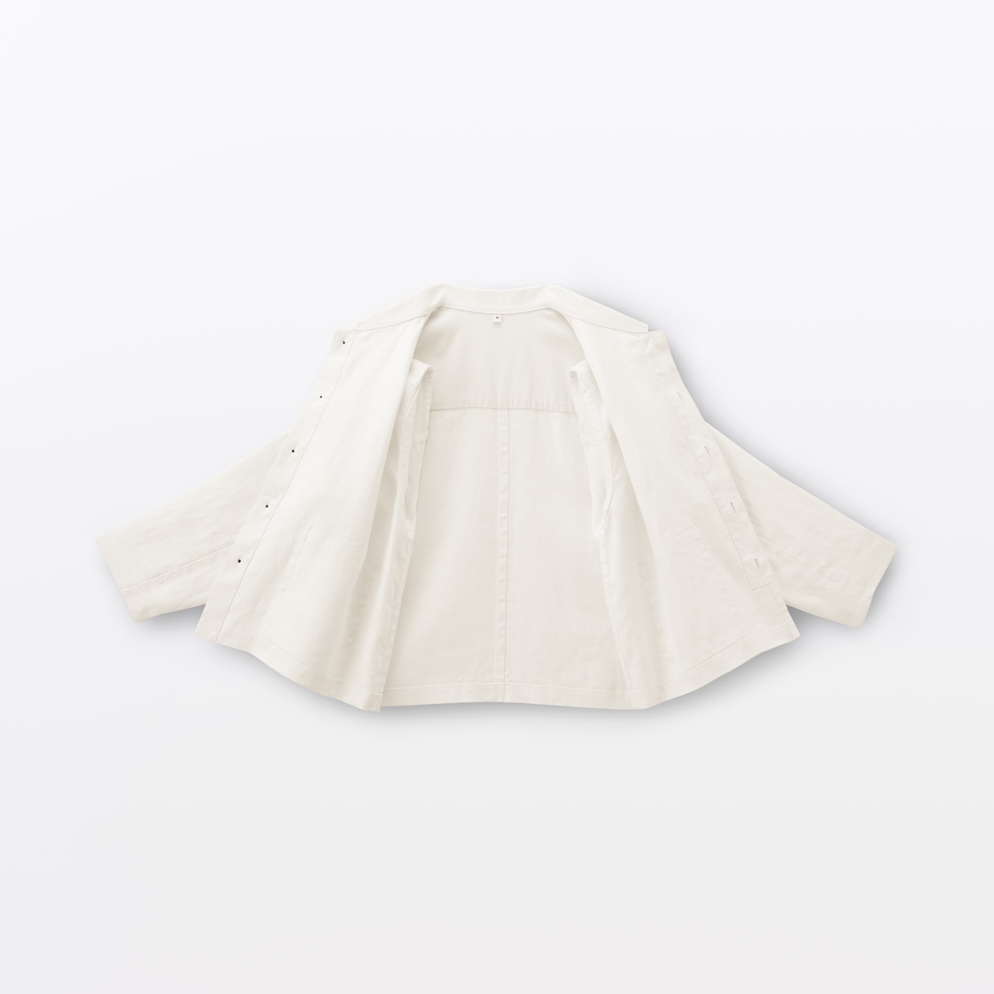 婦人 太番手リネンジャケット | 無印良品
