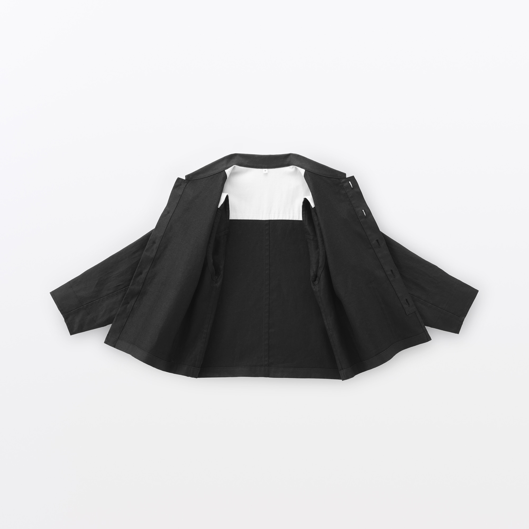 婦人　太番手リネンジャケット