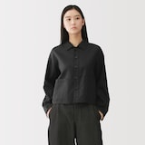 婦人　太番手リネンジャケット