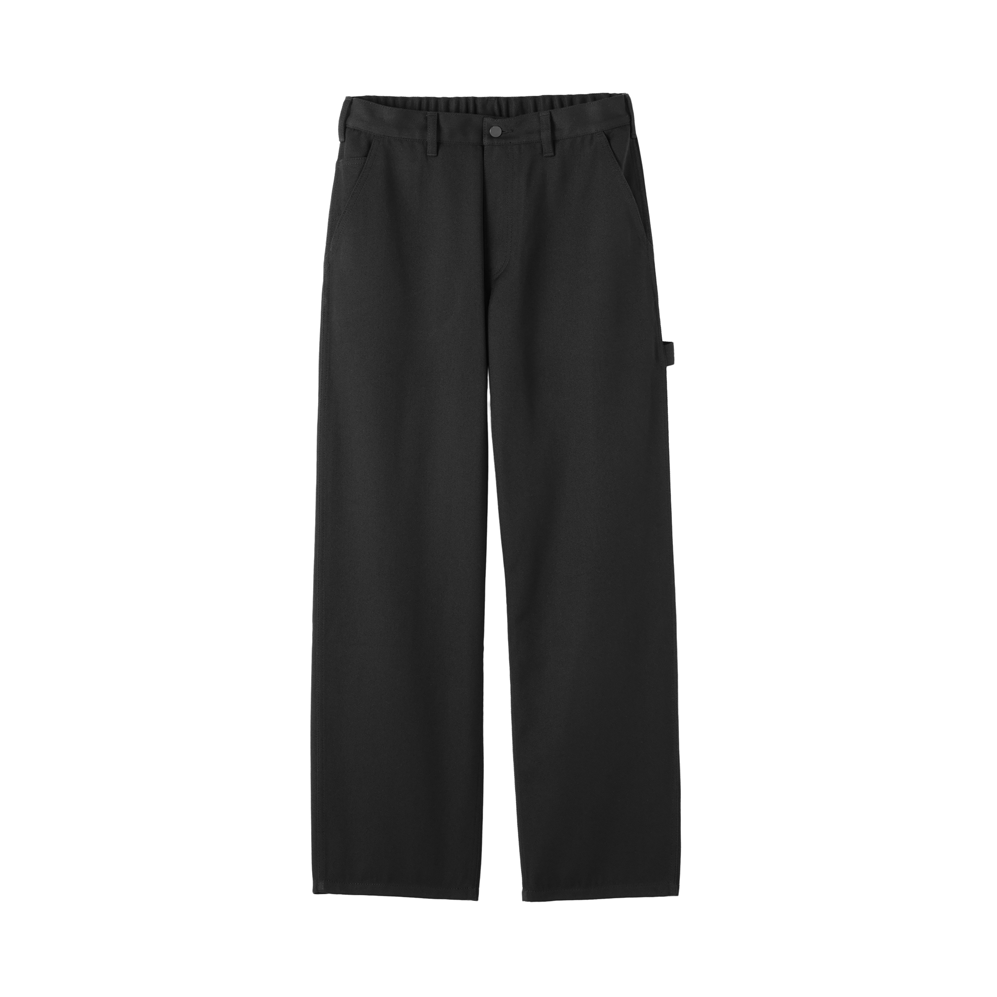 紳士　再生ポリエステルデニムワークパンツ