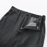 紳士　再生ポリエステルデニムワークパンツ