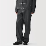 紳士　再生ポリエステルデニムワークパンツ