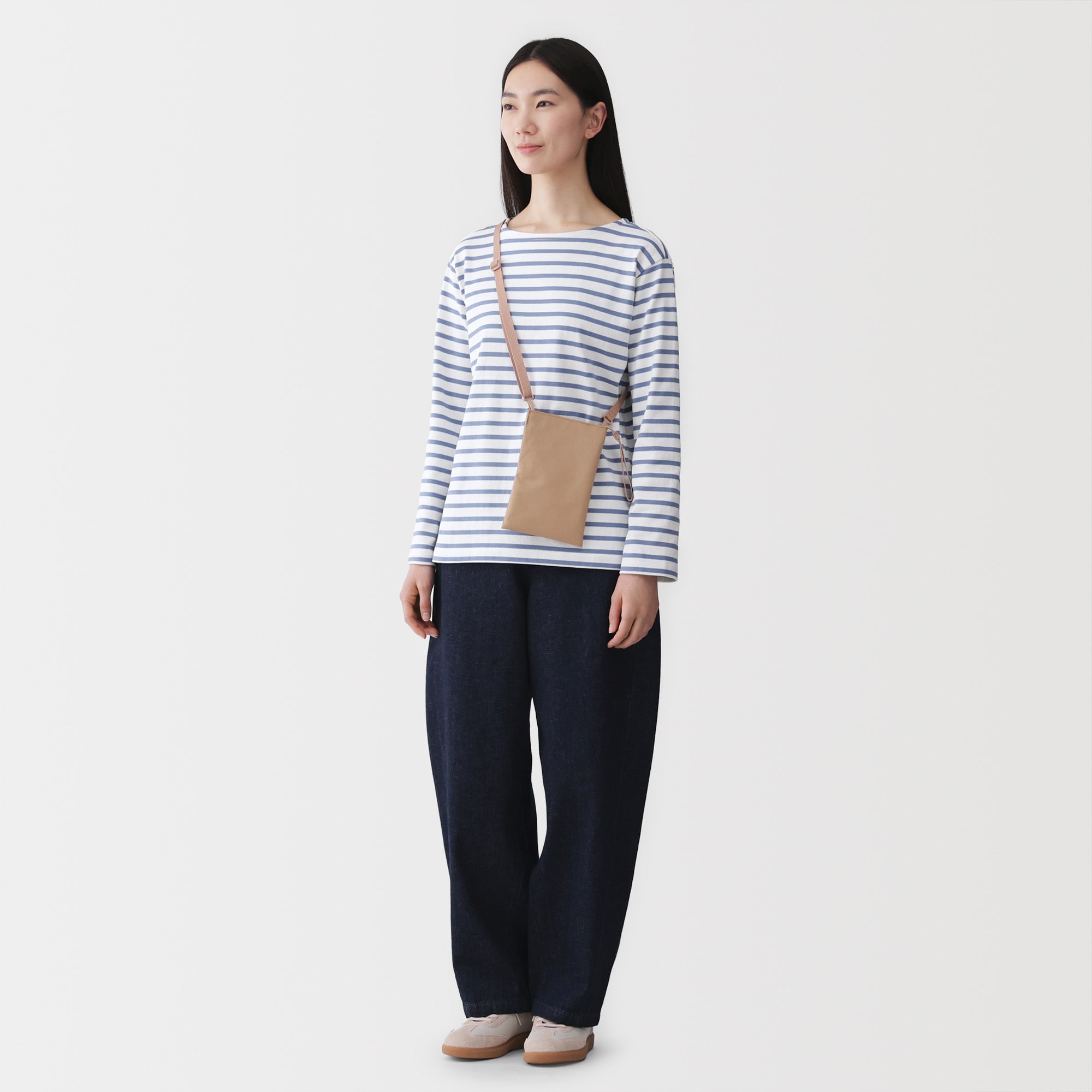 撥水 再生ポリエステル ミニサコッシュ | 無印良品