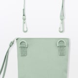 撥水　再生ポリエステル　ミニサコッシュ