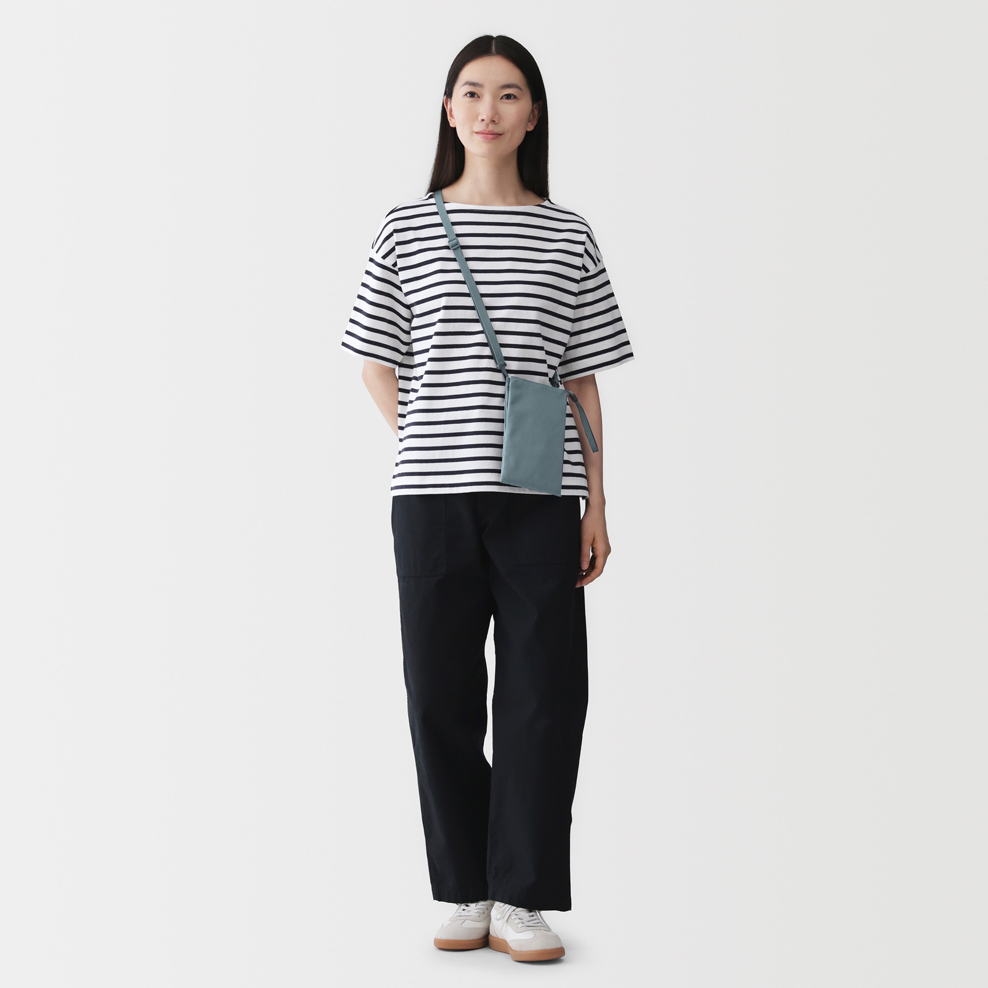 撥水 再生ポリエステル ミニサコッシュ | 無印良品