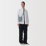 撥水　再生ポリエステル　ミニサコッシュ