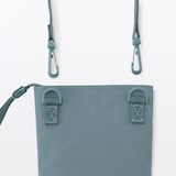 撥水　再生ポリエステル　ミニサコッシュ