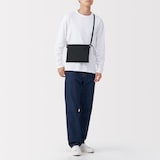 撥水　再生ポリエステル　サコッシュ