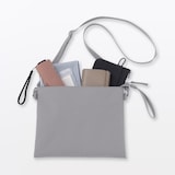 撥水　再生ポリエステル　サコッシュ