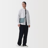 撥水　再生ポリエステル　サコッシュ