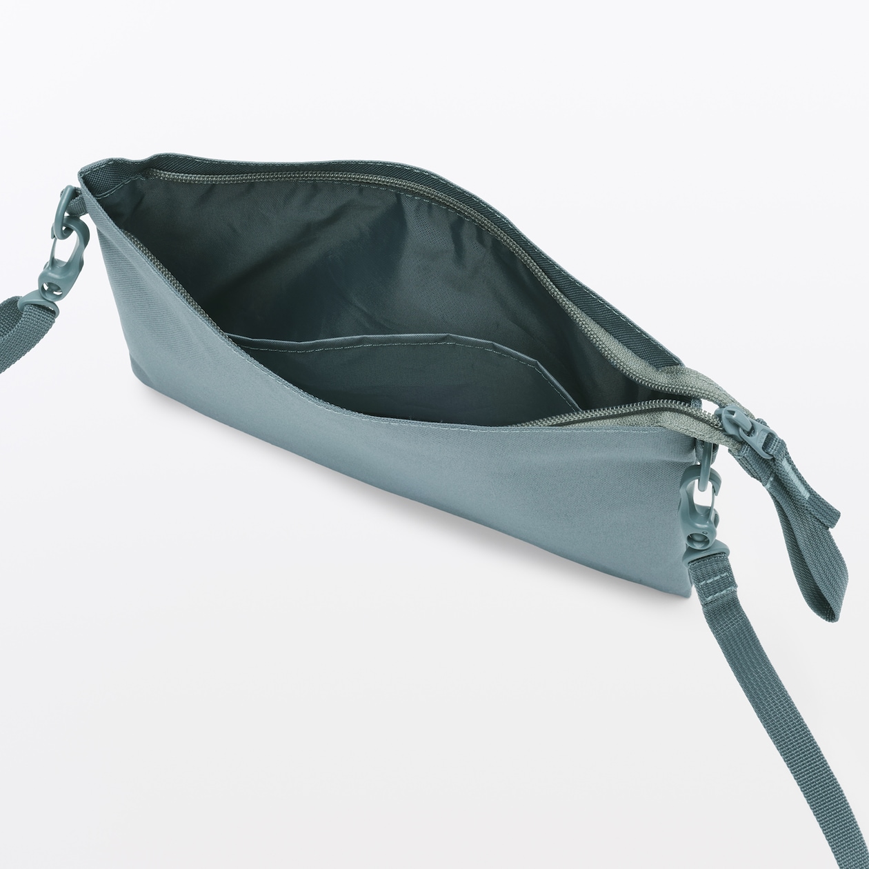 撥水　再生ポリエステル　サコッシュ