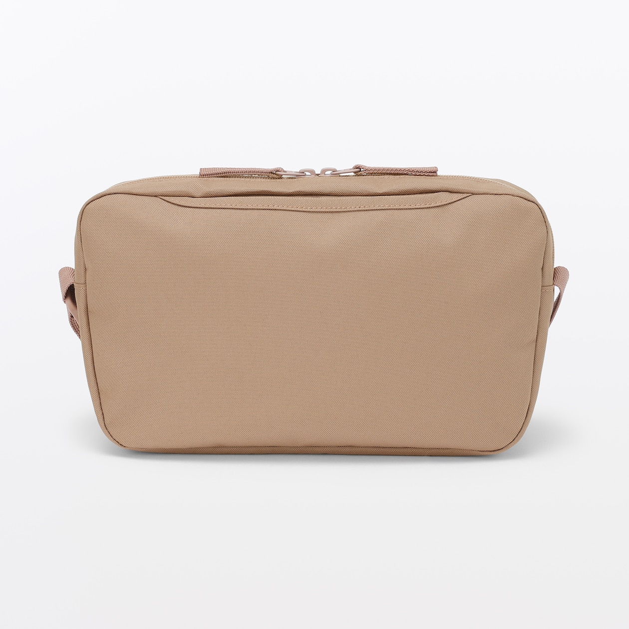 撥水　再生ポリエステル　背面ポケット付き　ショルダーバッグ