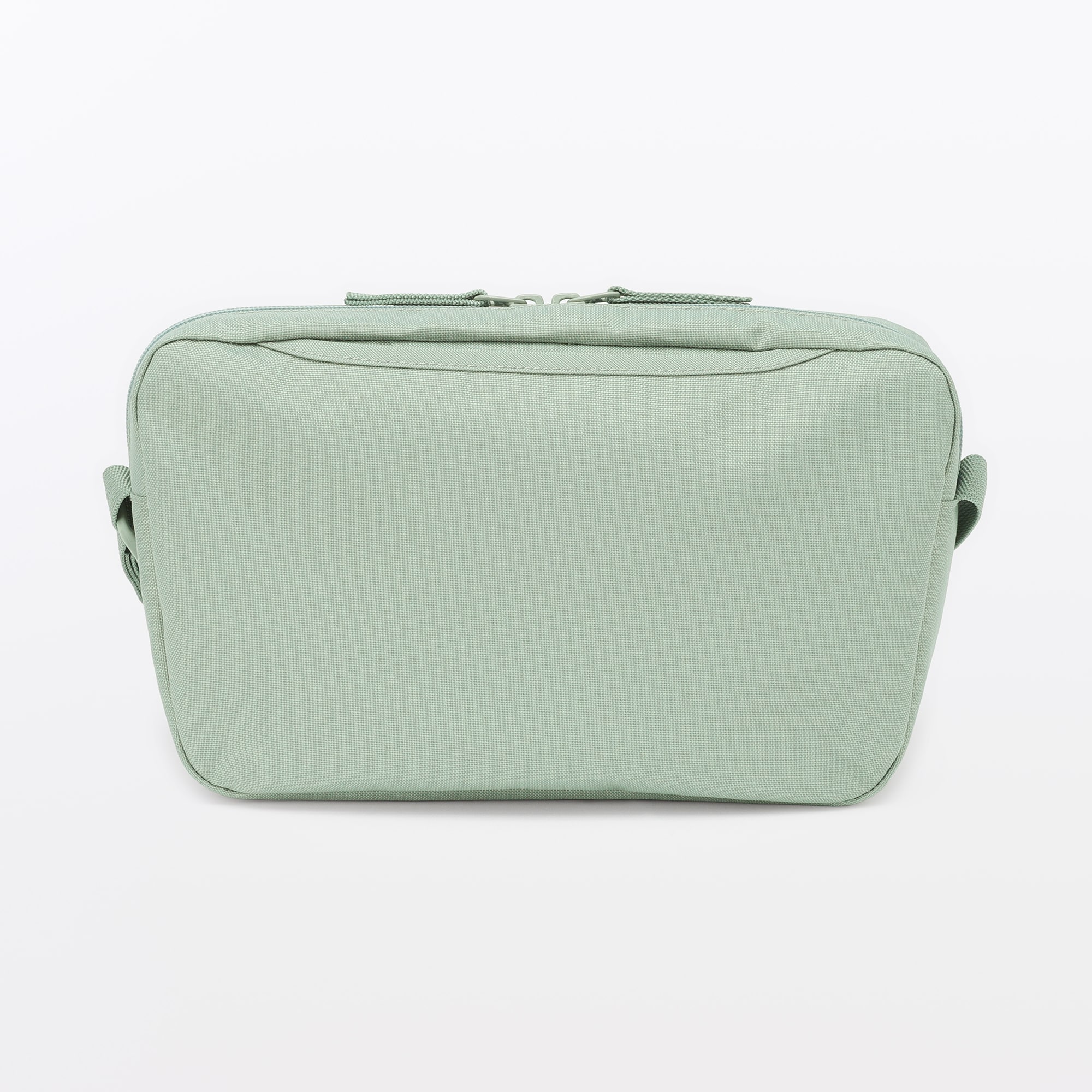 撥水　再生ポリエステル　背面ポケット付き　ショルダーバッグ