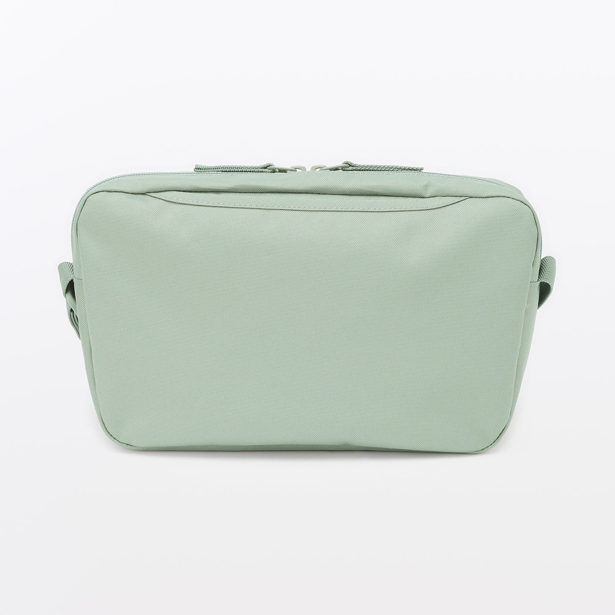 撥水　再生ポリエステル　背面ポケット付き　ショルダーバッグ