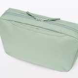 撥水　再生ポリエステル　背面ポケット付き　ショルダーバッグ