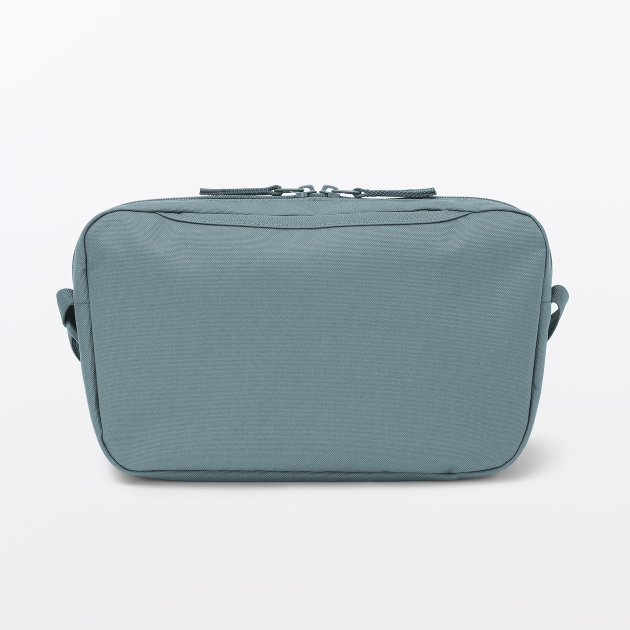 撥水　再生ポリエステル　背面ポケット付き　ショルダーバッグ