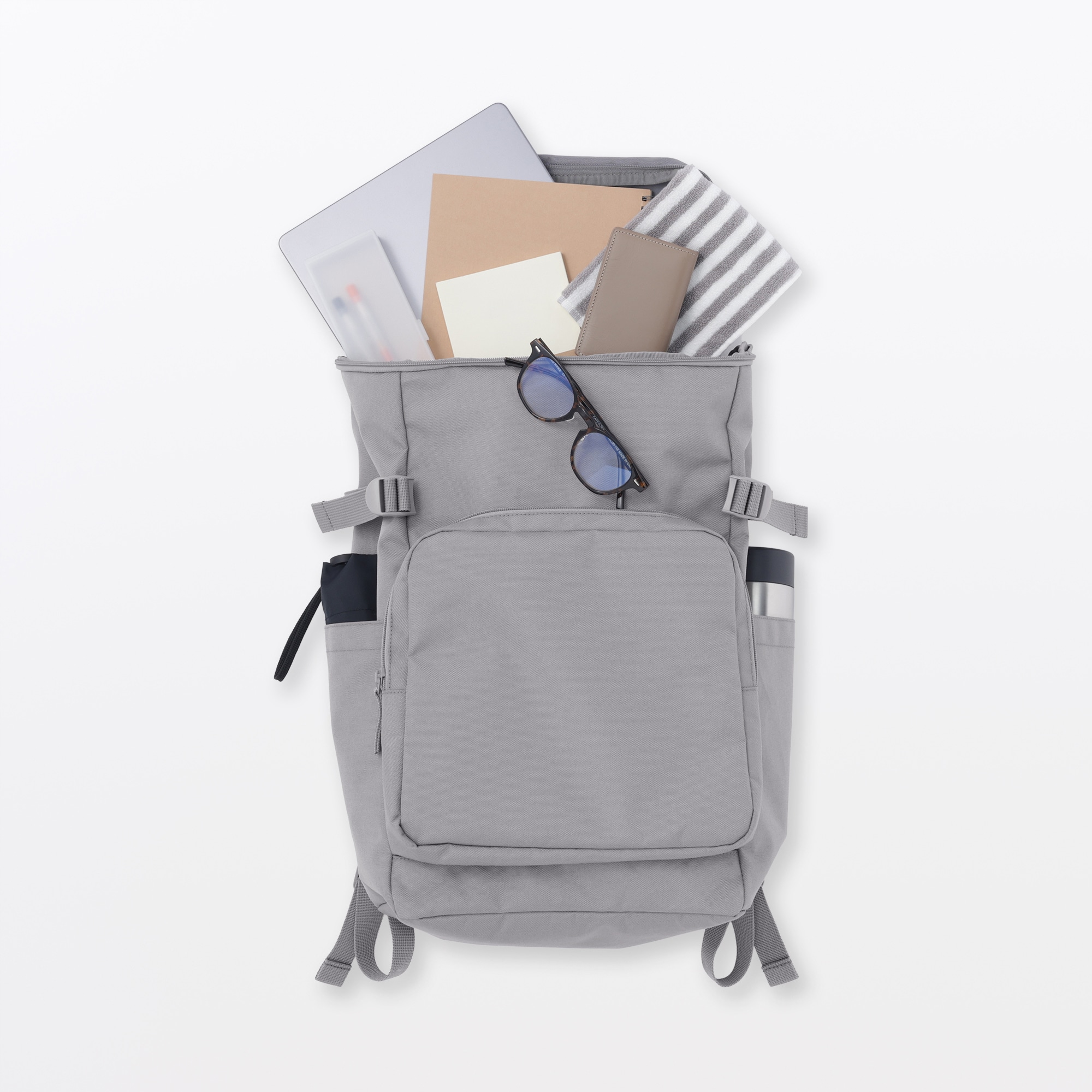 肩の負担を軽くする　撥水　上から開く　リュックサック