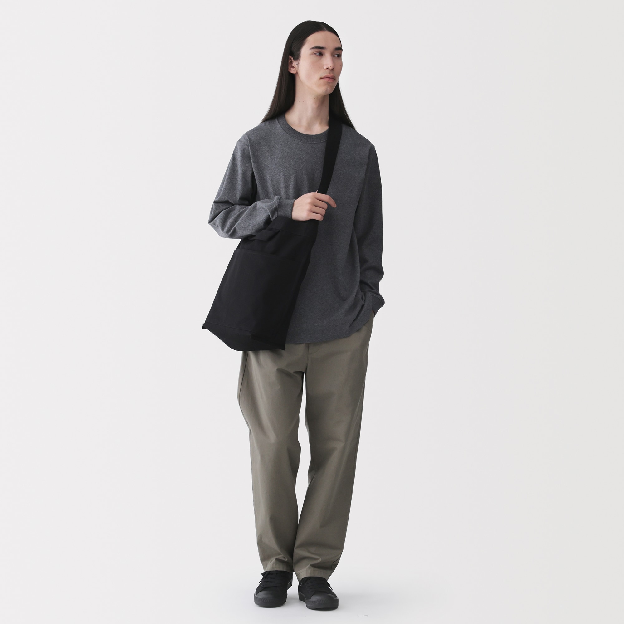 帆布　ショルダー　トートバッグ