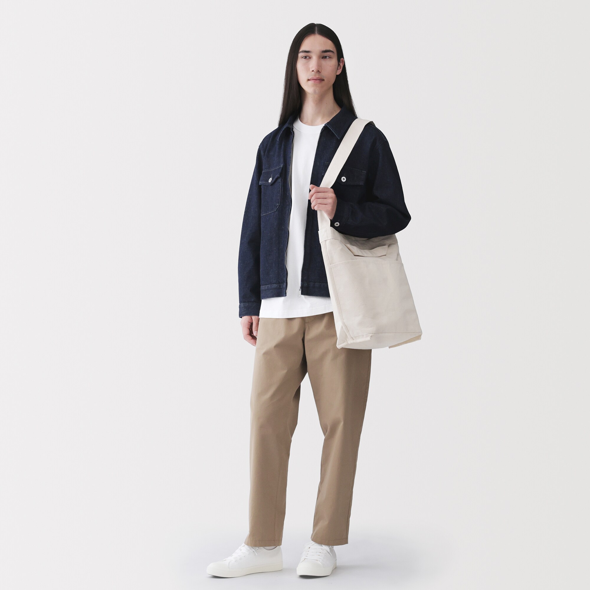 帆布　ショルダー　トートバッグ