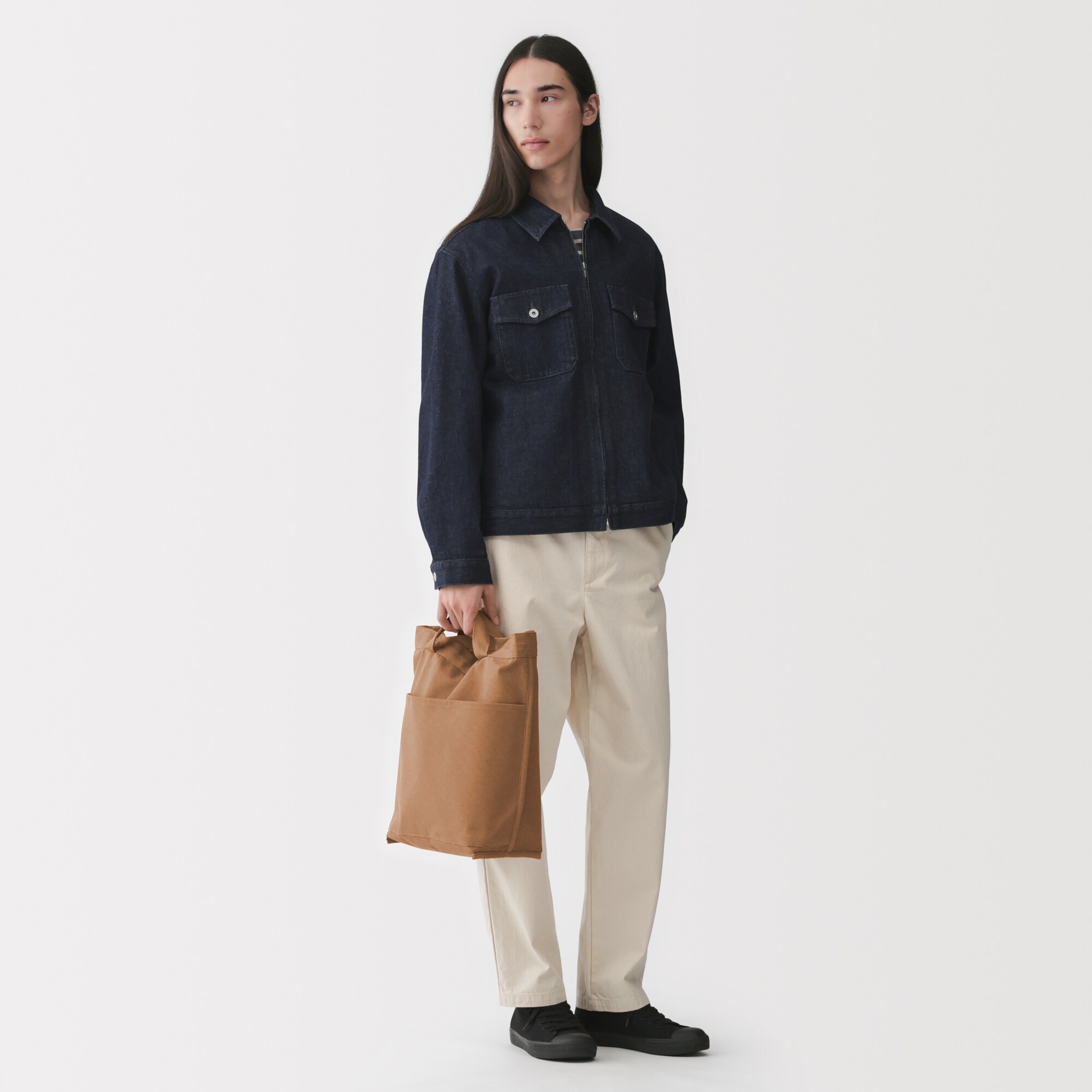 帆布　ショルダー　トートバッグ