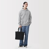 帆布　横型　トートバッグ