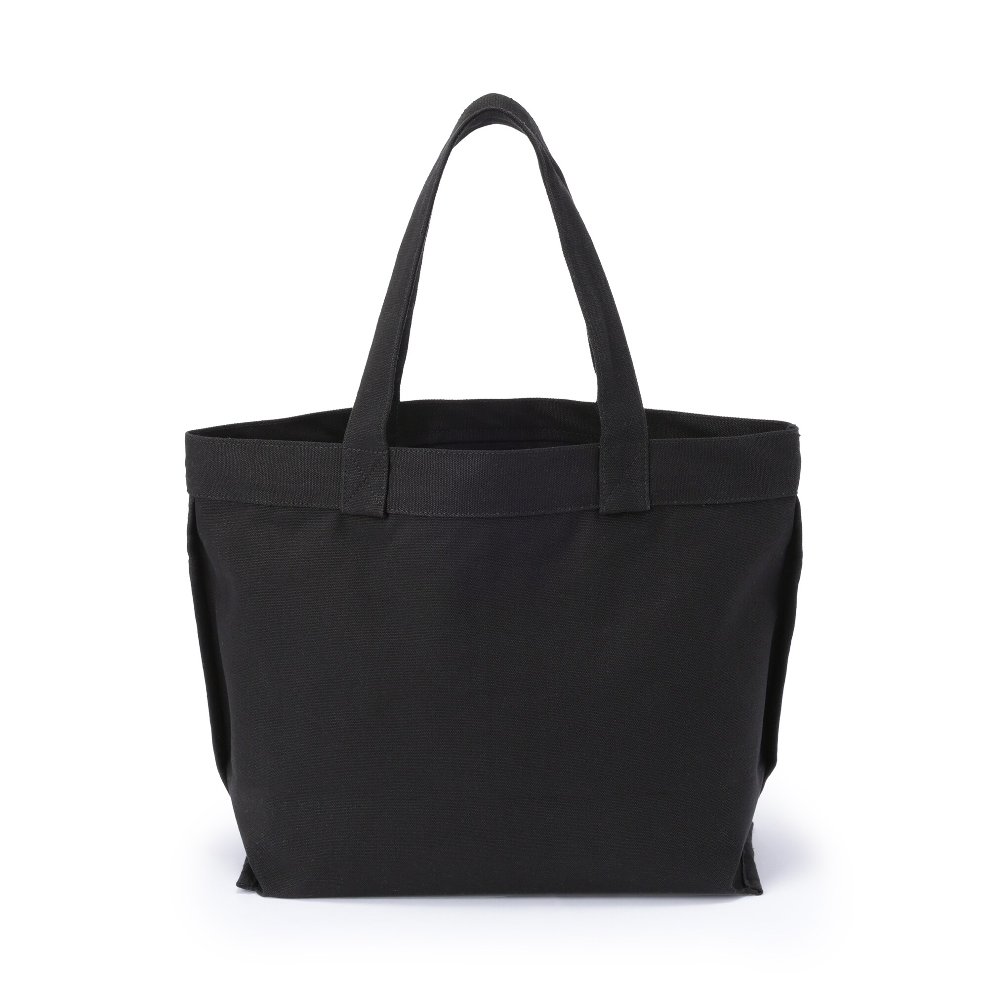 帆布　横型　トートバッグ