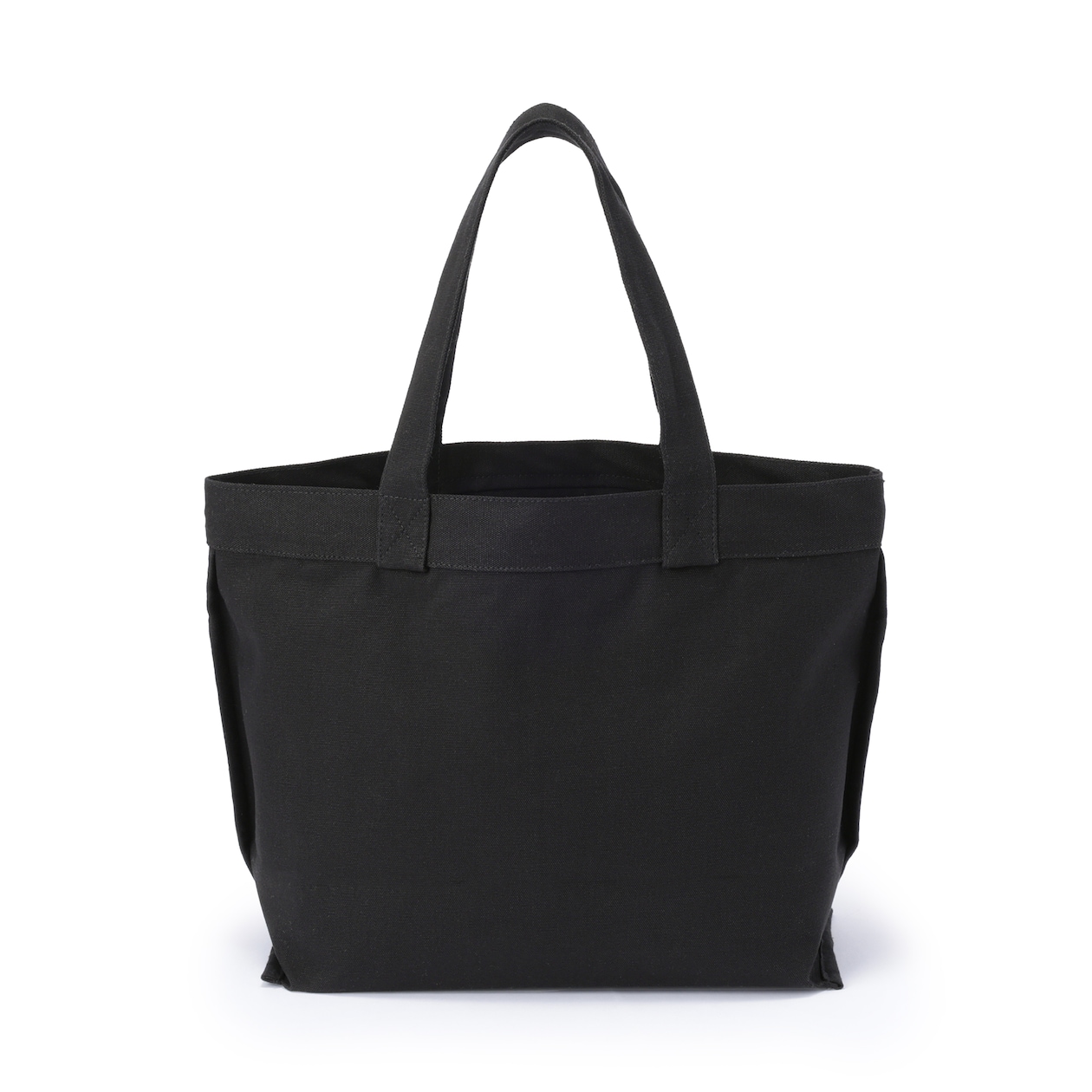 帆布　横型　トートバッグ