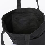 帆布　横型　トートバッグ