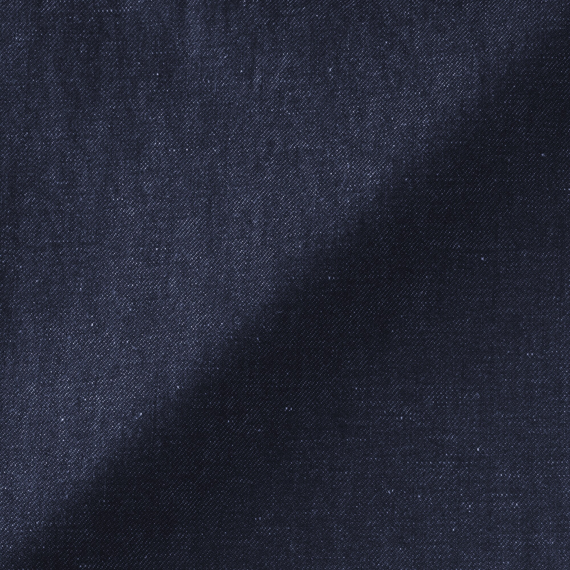 婦人　コットン　リネン　デニムイージーワイドパンツ