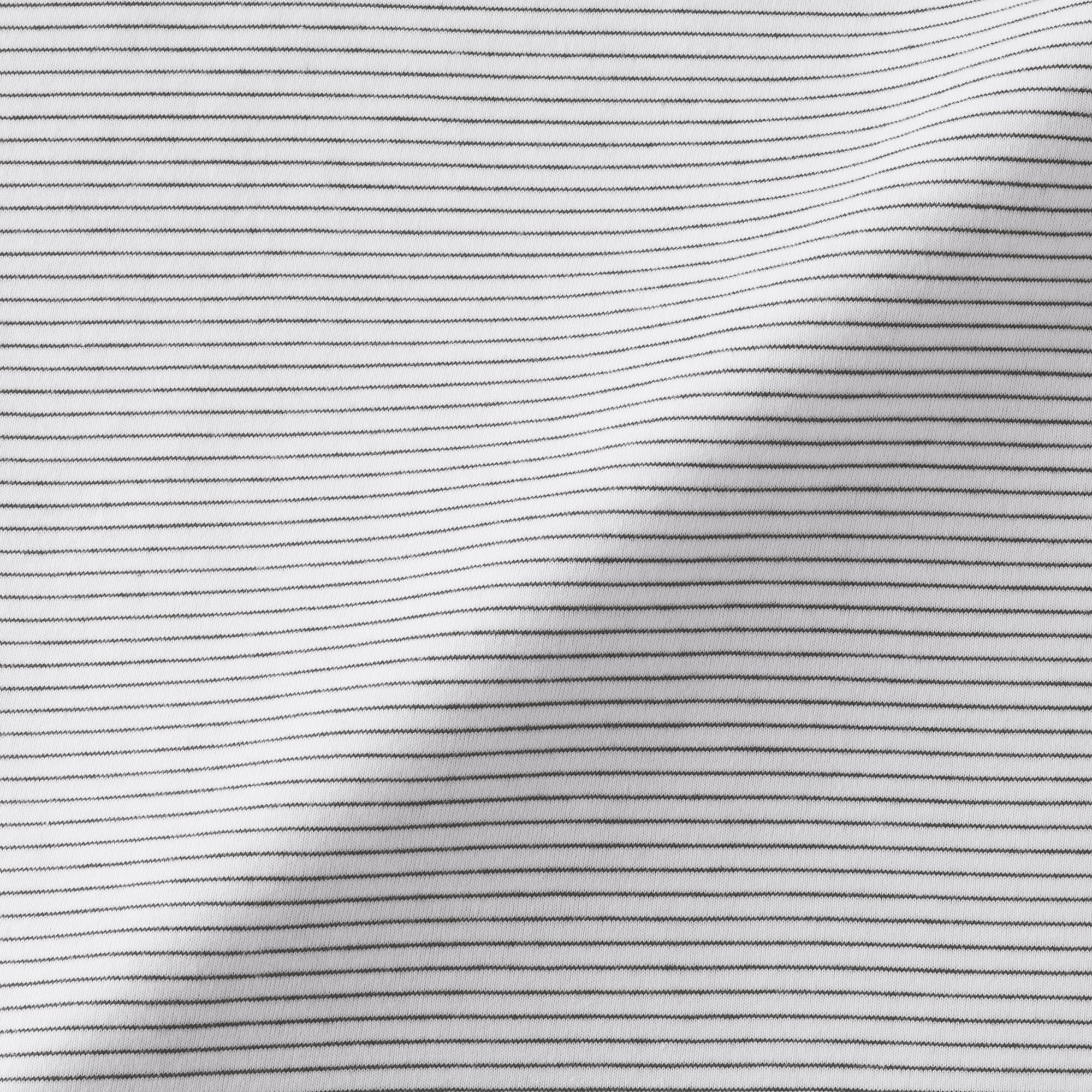 紳士　天竺編みクルーネック半袖Ｔシャツ（ボーダー）