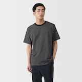 紳士　天竺編みクルーネック半袖Ｔシャツ（ボーダー）