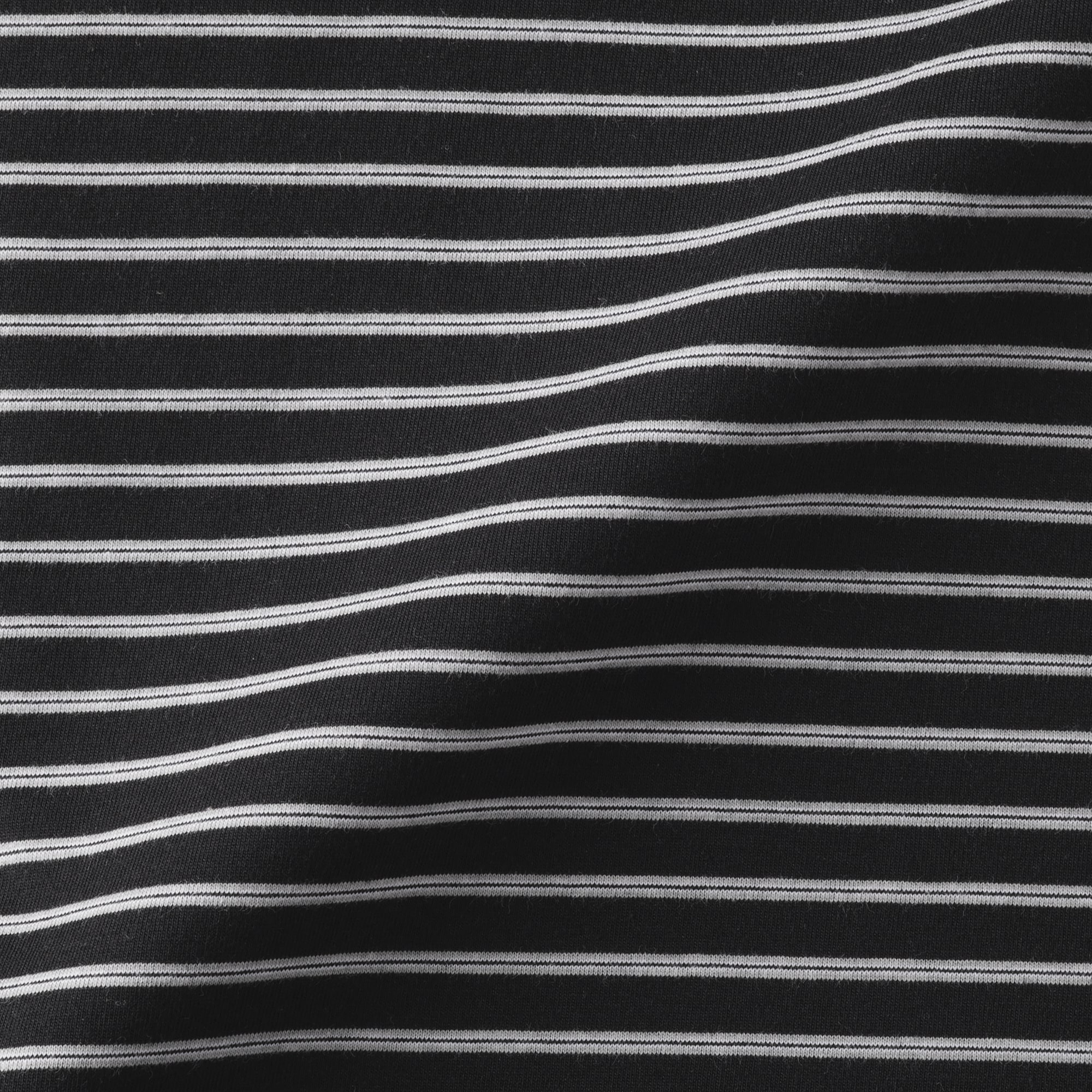 紳士　天竺編みクルーネック半袖Ｔシャツ（ボーダー）