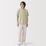 紳士　天竺編みクルーネック半袖Ｔシャツ