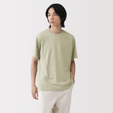 紳士　天竺編みクルーネック半袖Ｔシャツ