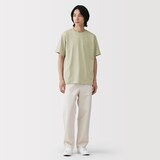 紳士　天竺編みクルーネック半袖Ｔシャツ