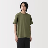 紳士　天竺編みクルーネック半袖Ｔシャツ