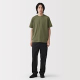 紳士　天竺編みクルーネック半袖Ｔシャツ