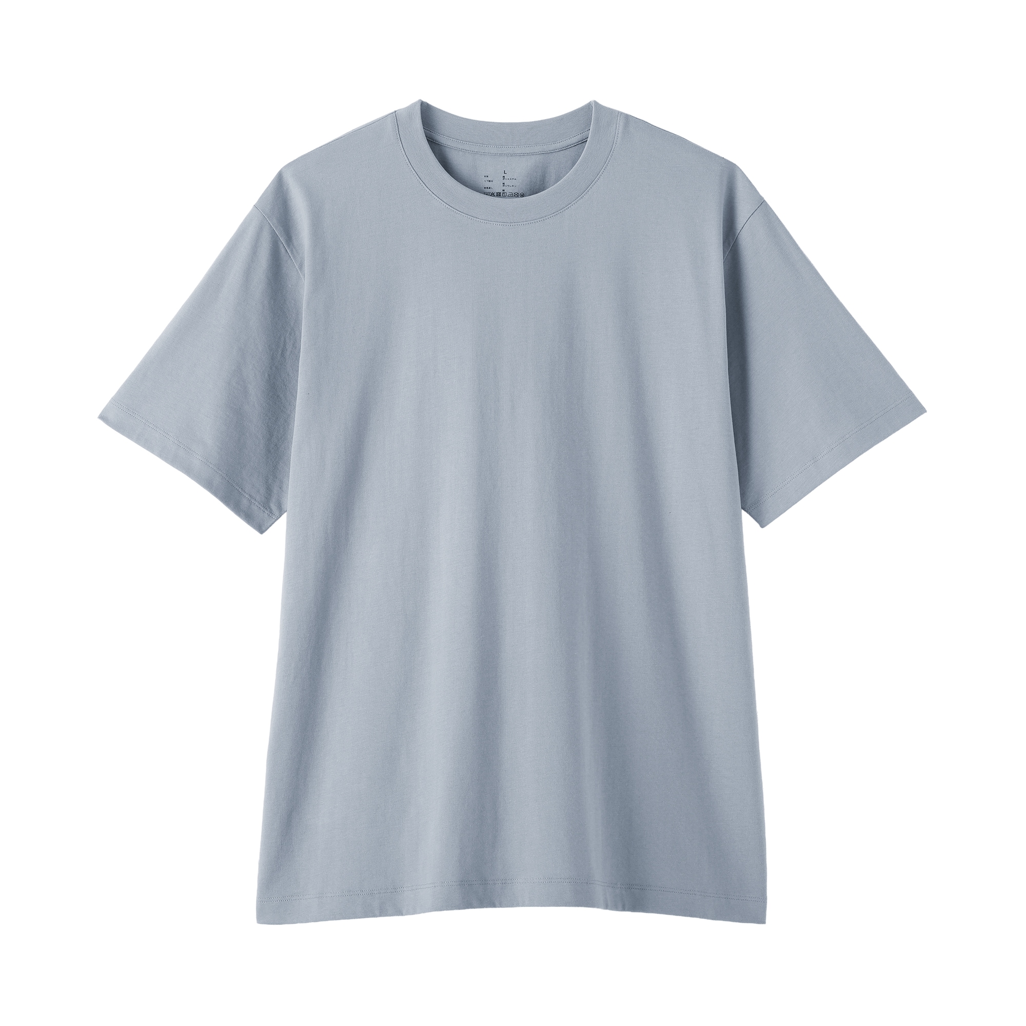 紳士　天竺編みクルーネック半袖Ｔシャツ