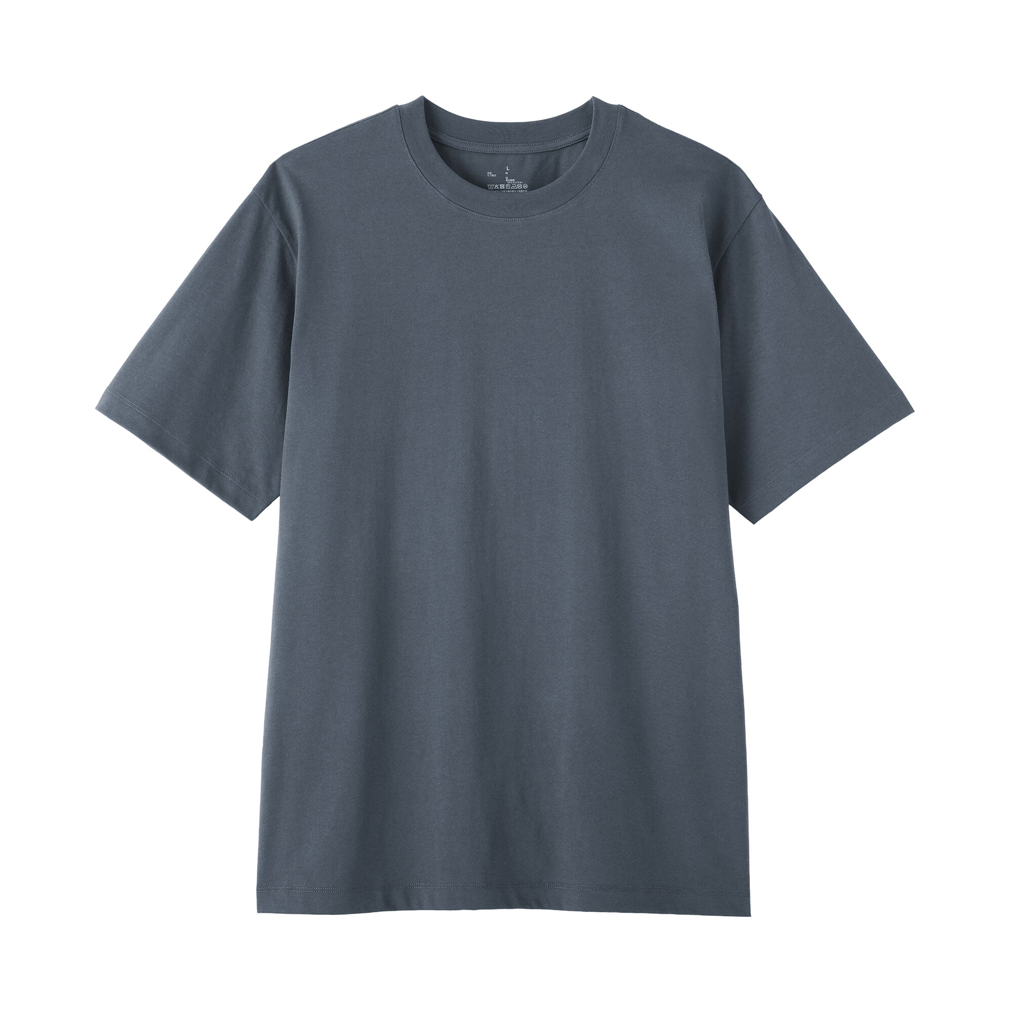 紳士 天竺編みクルーネック半袖Tシャツ | 無印良品