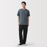 紳士　天竺編みクルーネック半袖Ｔシャツ