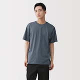 紳士　天竺編みクルーネック半袖Ｔシャツ