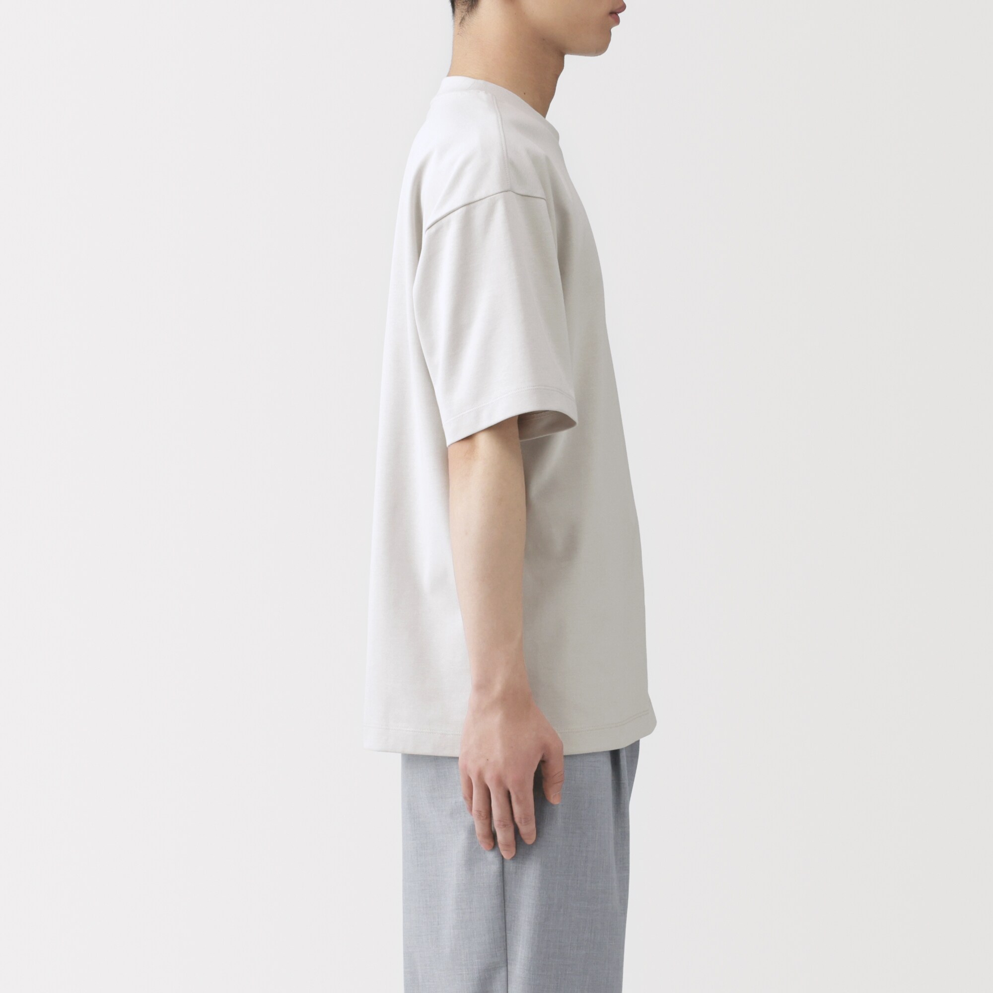 紳士 涼感UVカットワイド半袖Tシャツ | 無印良品