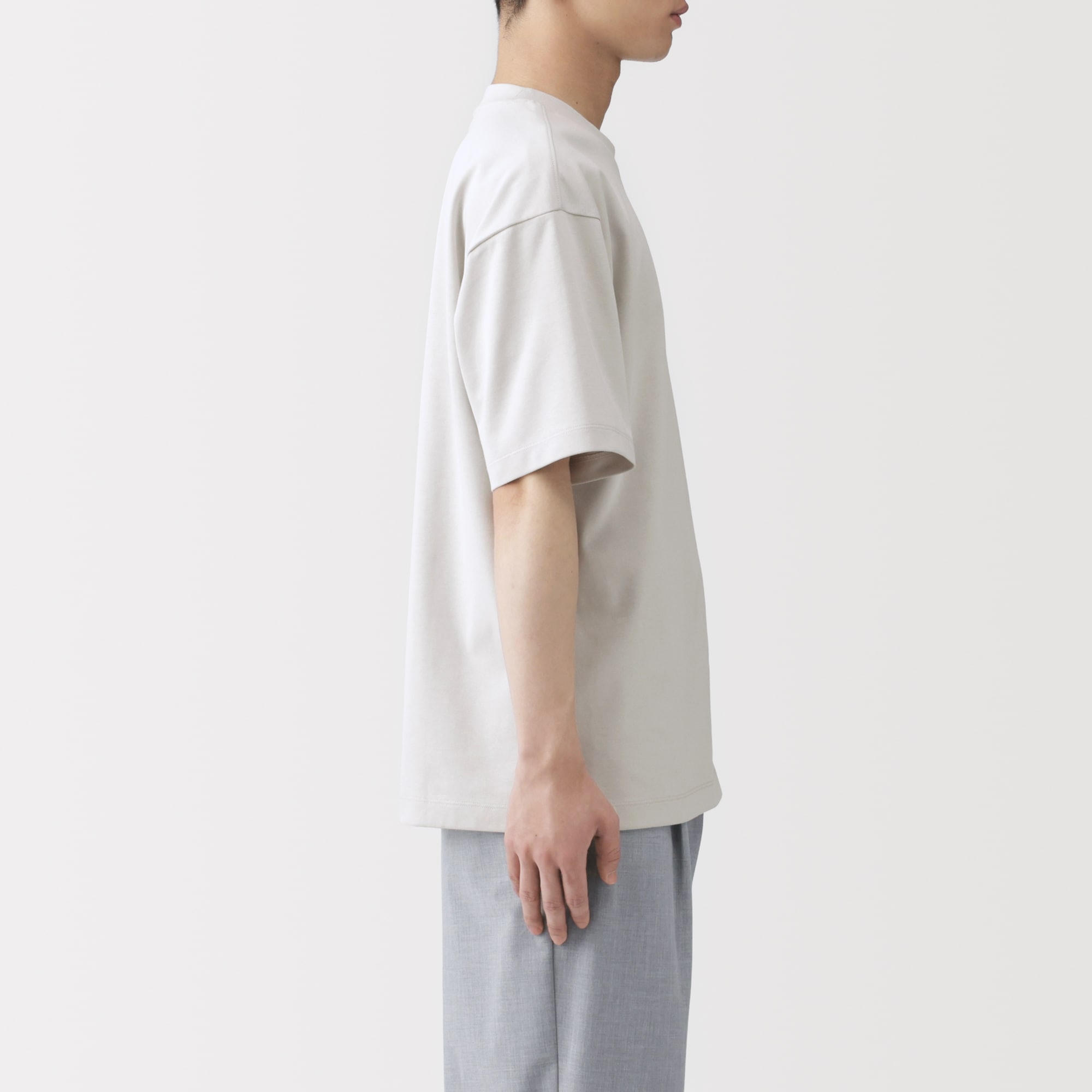 【未使用】forme ビッグシャツ ホワイト フリーサイズ UVカット UVカット】【接触冷感】【防透け】プレーティングシルケット天竺