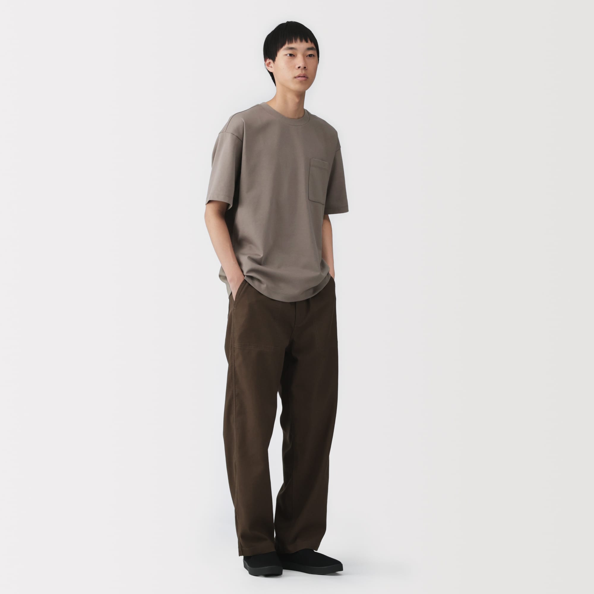 紳士　涼感ＵＶカットワイド半袖Ｔシャツ