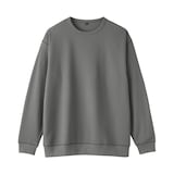 紳士　ＵＶカット乾きやすいワッフルクルーネック長袖Ｔシャツ