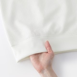 紳士　ＵＶカット乾きやすいワッフルクルーネック長袖Ｔシャツ