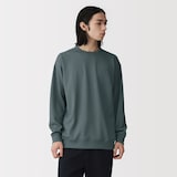 紳士　ＵＶカット乾きやすいワッフルクルーネック長袖Ｔシャツ